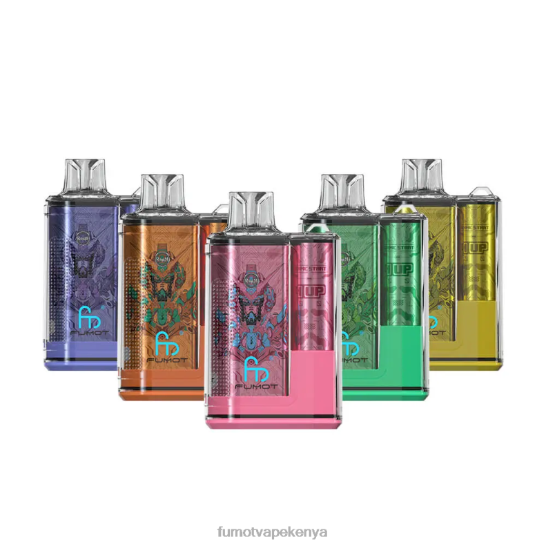 Fumot Crystal 1 Piece - 12000 Disposable Vape Box 20ML 4V2V0274 | Fumot Discount Code Peach Mango