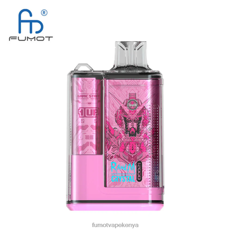 Fumot Crystal 1 Piece - 12000 Disposable Vape Box 20ML 4V2V0274 | Fumot Discount Code Peach Mango