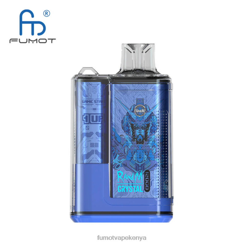 Fumot Crystal 1 Piece - 12000 Disposable Vape Box 20ML 4V2V0274 | Fumot Discount Code Peach Mango