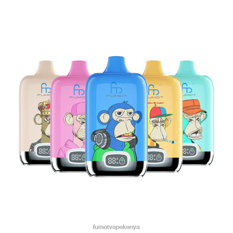 Fumot Digital Box 12000 20ML Disposable Vape Pod - (1 Piece) 4V2V0129 | Fumot Tech Fruity Fusion