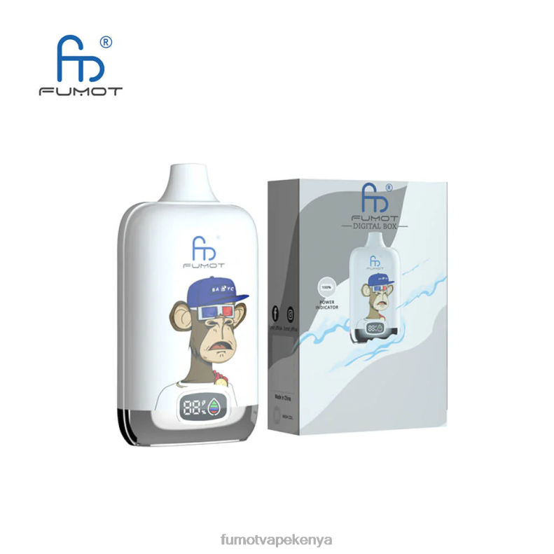Fumot Digital Box 12000 20ML Disposable Vape Pod - (1 Piece) 4V2V0129 | Fumot Tech Fruity Fusion
