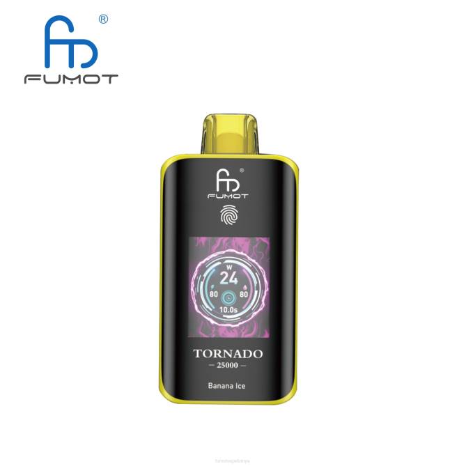 Fumot Tornado 25000 Disposable Vape Banana Ice | DRJ81 Fumot Vape Online Shop