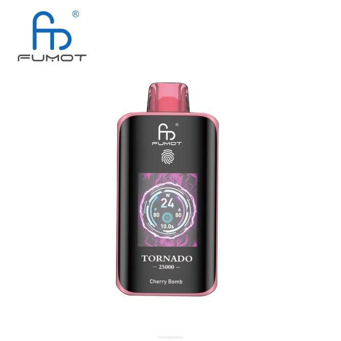 Fumot Tornado 25000 Disposable Vape Cherry Bomb | DRJ84 Fumot Vape Online Shop