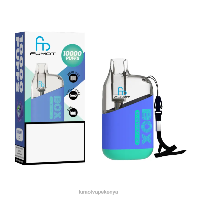 Fumot Tornado Box 10000 Disposable Vape Pod - 20ML (1 Piece) 4V2V0344 | Fumot Discount Code Mixed Berries