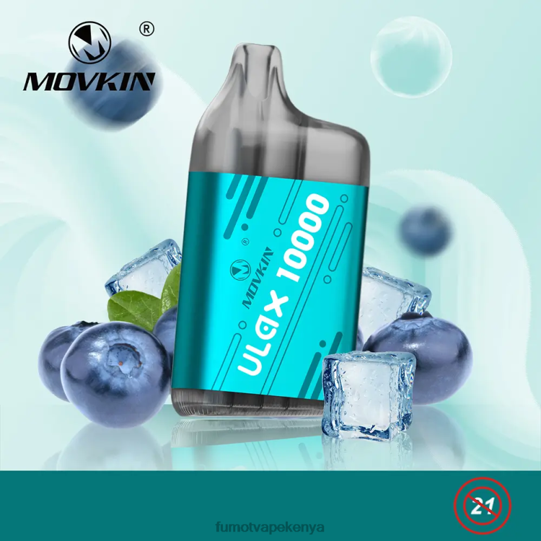 Fumot Movkin Ulax 10000 Disposable Vape Pod - 12ML (1 Piece) 4V2V0314 | Fumot Discount Code Strawberry Ice