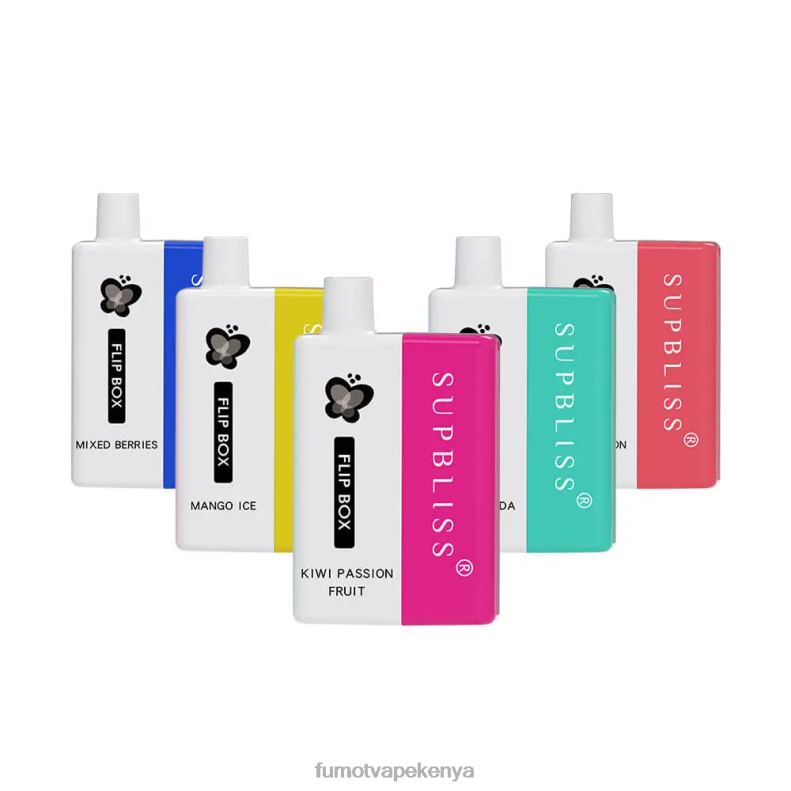 Fumot Supbliss Flip Box 6000 Replaceable Vape Kit - 10ML (1 Piece) 4V2V0334 | Fumot Discount Code Double Apple
