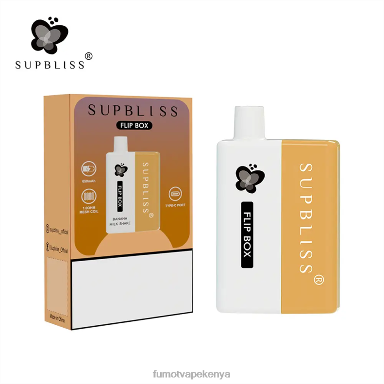 Fumot Supbliss Flip Box 6000 Replaceable Vape Kit - 10ML (1 Piece) 4V2V0339 | Fumot Tech Mixed Berries