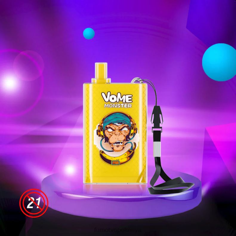Fumot Vome Monster 10000 Disposable Vape Pod Device - 20ML (1 Piece) 4V2V0427 | Fumot Vape Flavors Cheery Cola