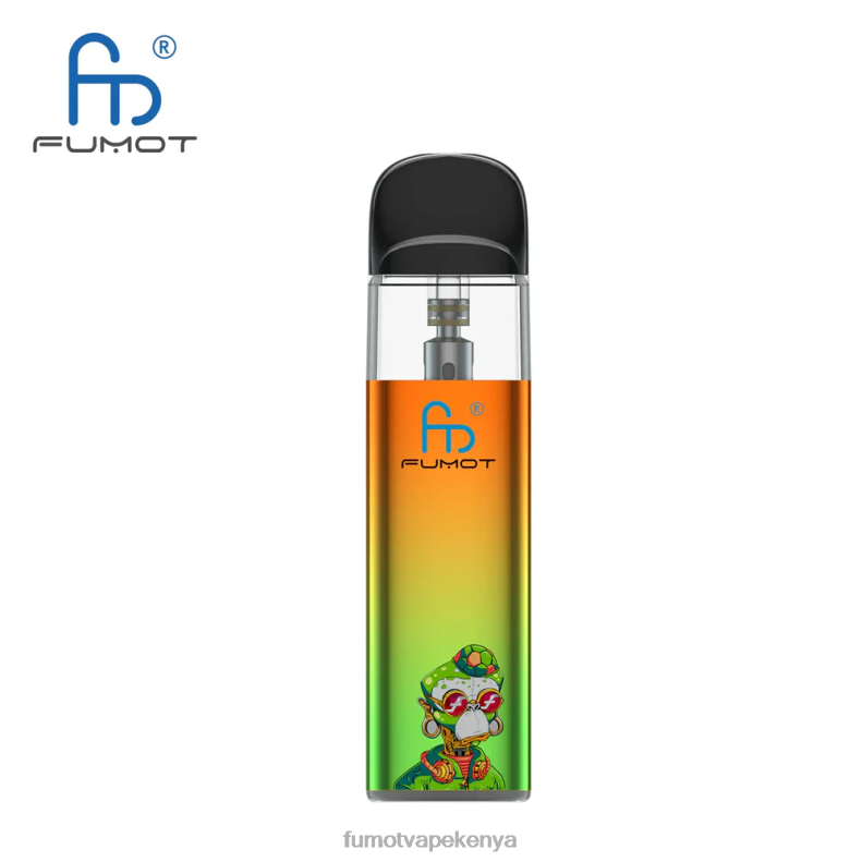 Fumot Dazzle Lite TPD-Compliant Empty Vape Kit (1 Piece) 4V2V0551 | Fumot Vape Kenya Green-Purple