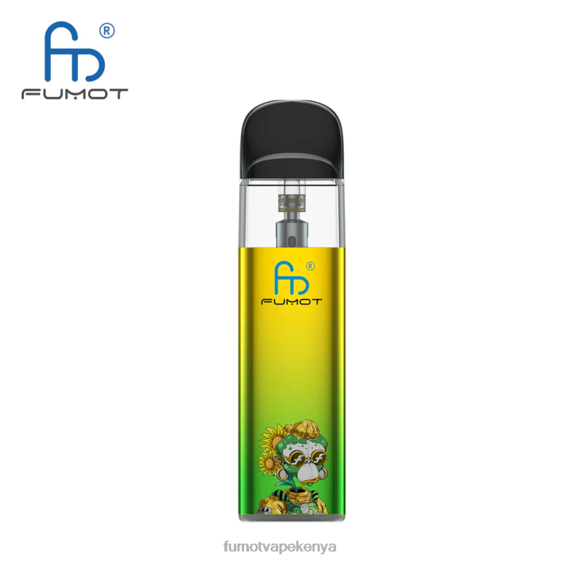 Fumot Dazzle Lite TPD-Compliant Empty Vape Kit (1 Piece) 4V2V0551 | Fumot Vape Kenya Green-Purple