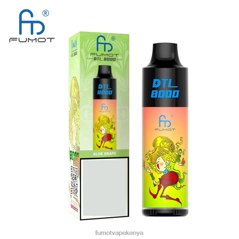 Fumot DTL 8000 Disposable Vape Pen - 16ML (1 Piece) 4V2V0419 | Fumot Tech Kiwi Guava