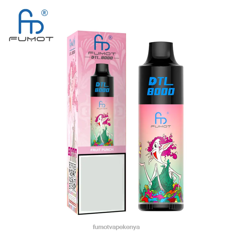 Fumot DTL 8000 Disposable Vape Pen - 16ML (1 Piece) 4V2V0424 | Fumot Discount Code Snow Cone Ice