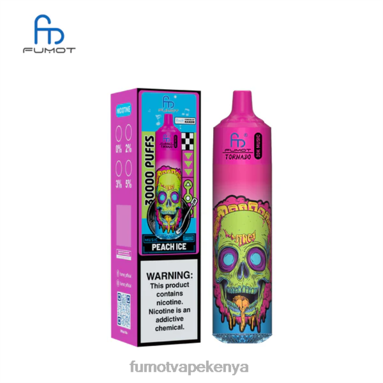 Fumot Discount Code 4242Z20 Peach Ice Fumot Tornado 30K Music