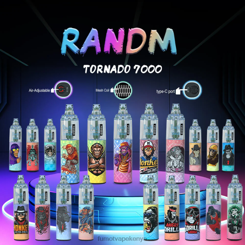 Fumot Tornado 14ML (1 Piece) 7000 Disposable Vape Pen 4V2V094 | Fumot Discount Code Red Apple Lemon
