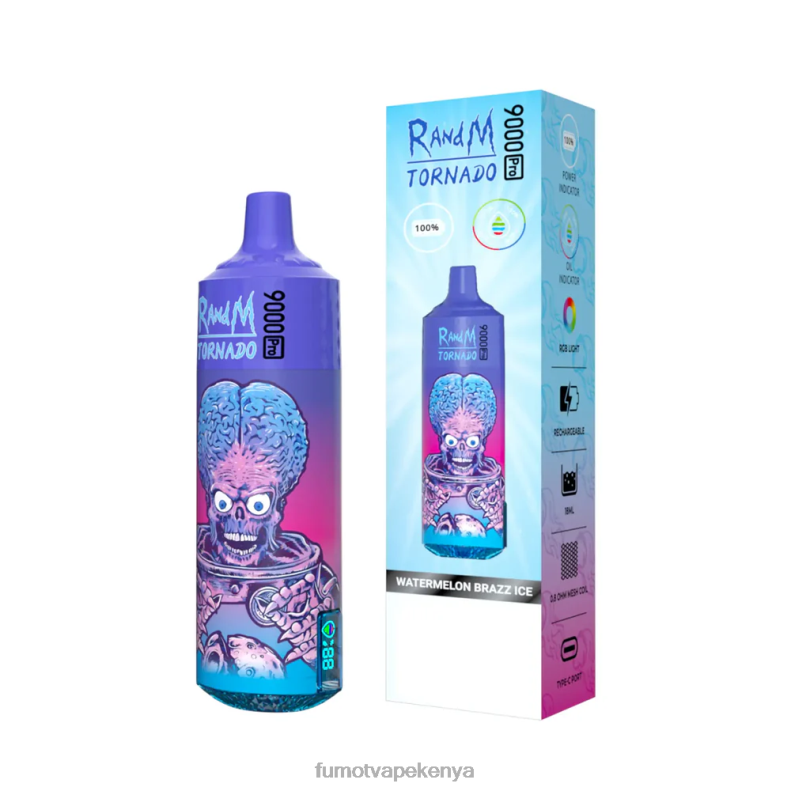 Fumot Tornado 1 Piece 9000 Pro 18ML Disposable Vape 4V2V0229 | Fumot Tech Sour Candy