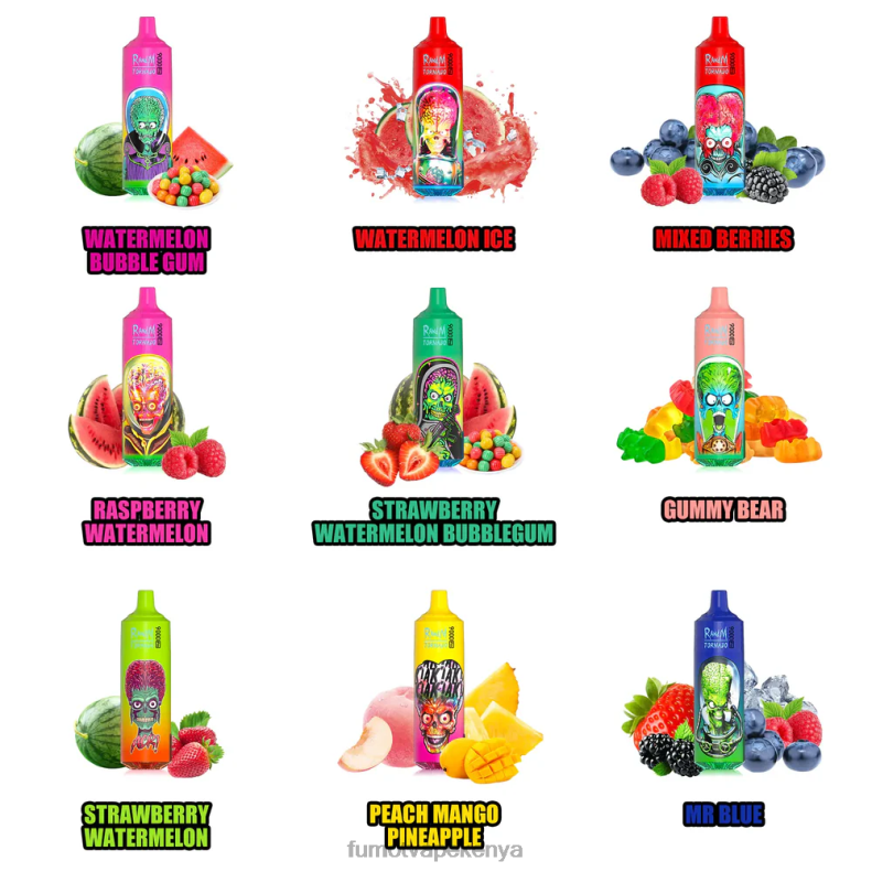 Fumot Tornado 1 Piece 9000 Pro 18ML Disposable Vape 4V2V0229 | Fumot Tech Sour Candy