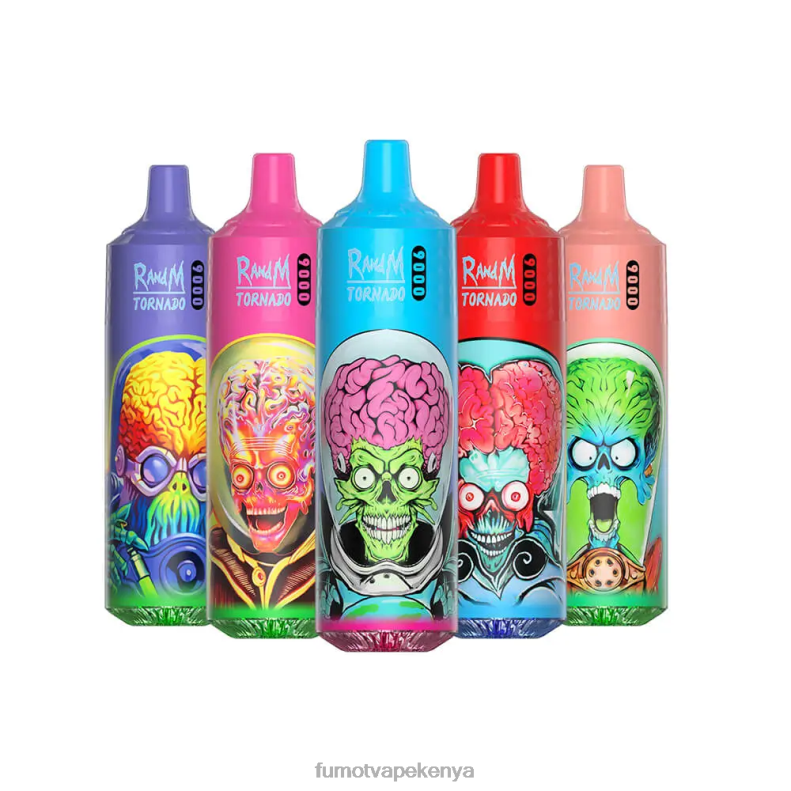 Fumot Tornado Disposable Vape Pen 9000 - 18ML (1 Piece) 4V2V039 | Fumot Tech Blueberry Sour Raspberry