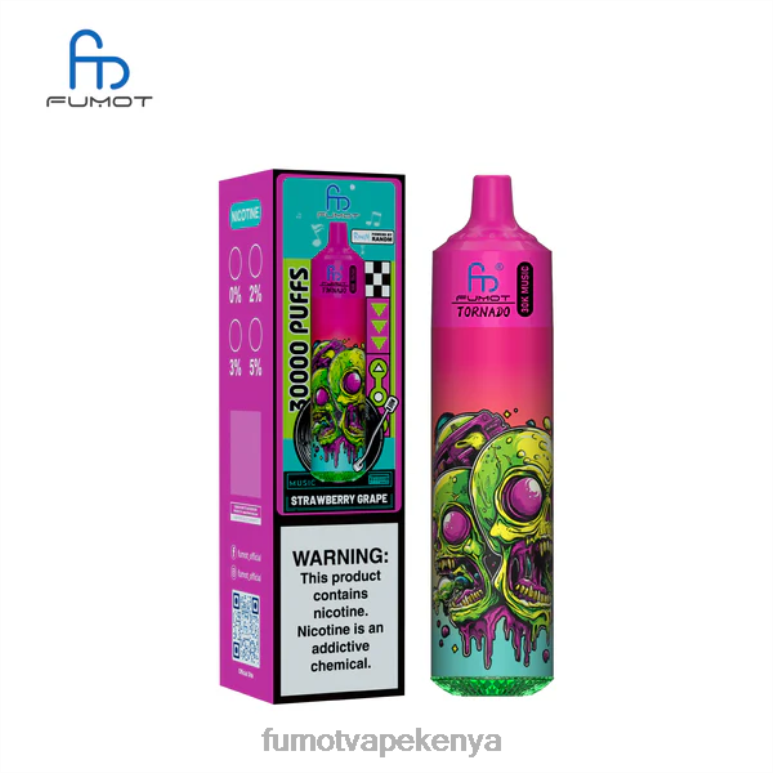 Fumot Vape Online Shop 4242Z27 Strawberry Grape Fumot Tornado 30K Music