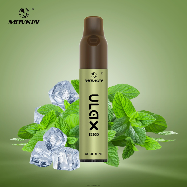Fumot Movkin Ulax 6800 Disposable Vape, Ceramic Coil - 8ML (1 Piece) 4V2V0322 | Fumot Store Grape Ice