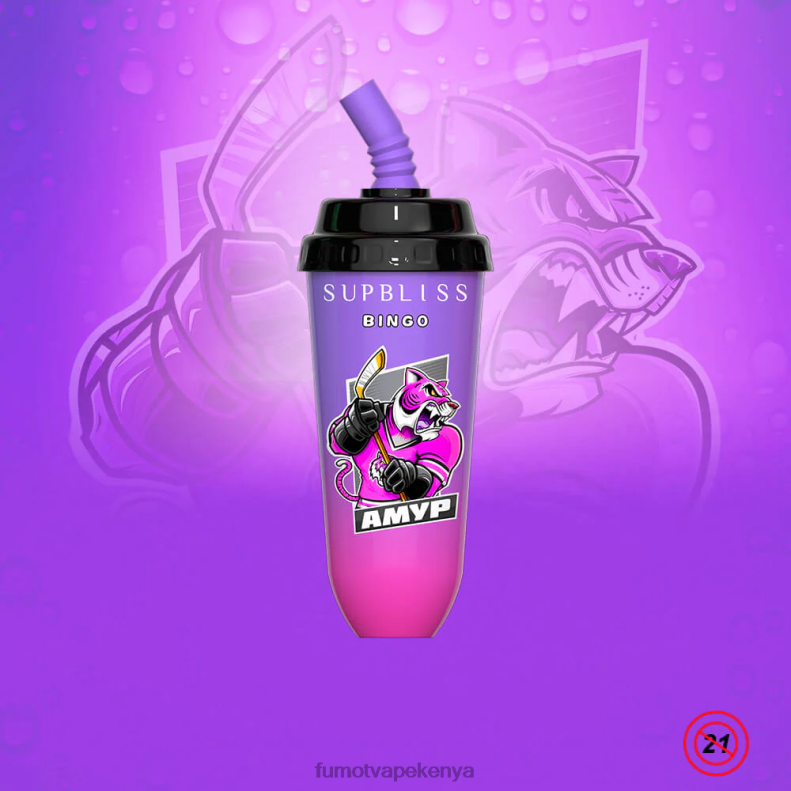 Fumot Supbliss Bingo 16ML 8000 Disposable Vape Pod Device (1 Piece) 4V2V0404 | Fumot Discount Code Peach Mango
