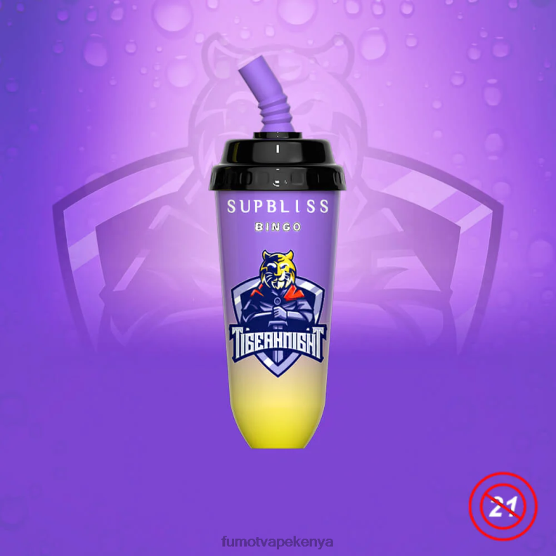Fumot Supbliss Bingo 8000 Disposable Vape Pod Device - 16ML (1 Piece) 4V2V0393 | Fumot Vape Online Shop Blueberry