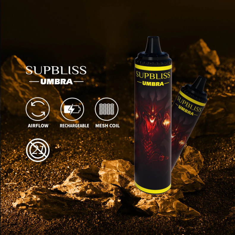 Fumot Supbliss Umbra 10000 (1 Piece) Disposable Vape Pen - 20ML 4V2V0482 | Fumot Store Red Apple Lemon