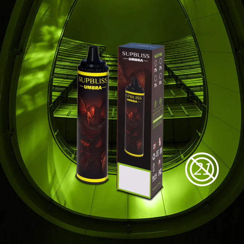 Fumot Supbliss Umbra 10000 (1 Piece) Disposable Vape Pen - 20ML 4V2V0482 | Fumot Store Red Apple Lemon