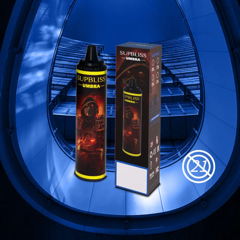 Fumot Supbliss Umbra 10000 (1 Piece) Disposable Vape Pen - 20ML 4V2V0482 | Fumot Store Red Apple Lemon