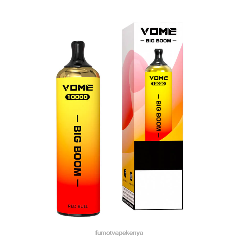 Fumot Vome Big Boom Disposable Vape Pen 10000 - 20ML (1 Piece) 4V2V0444 | Fumot Discount Code Red Bull